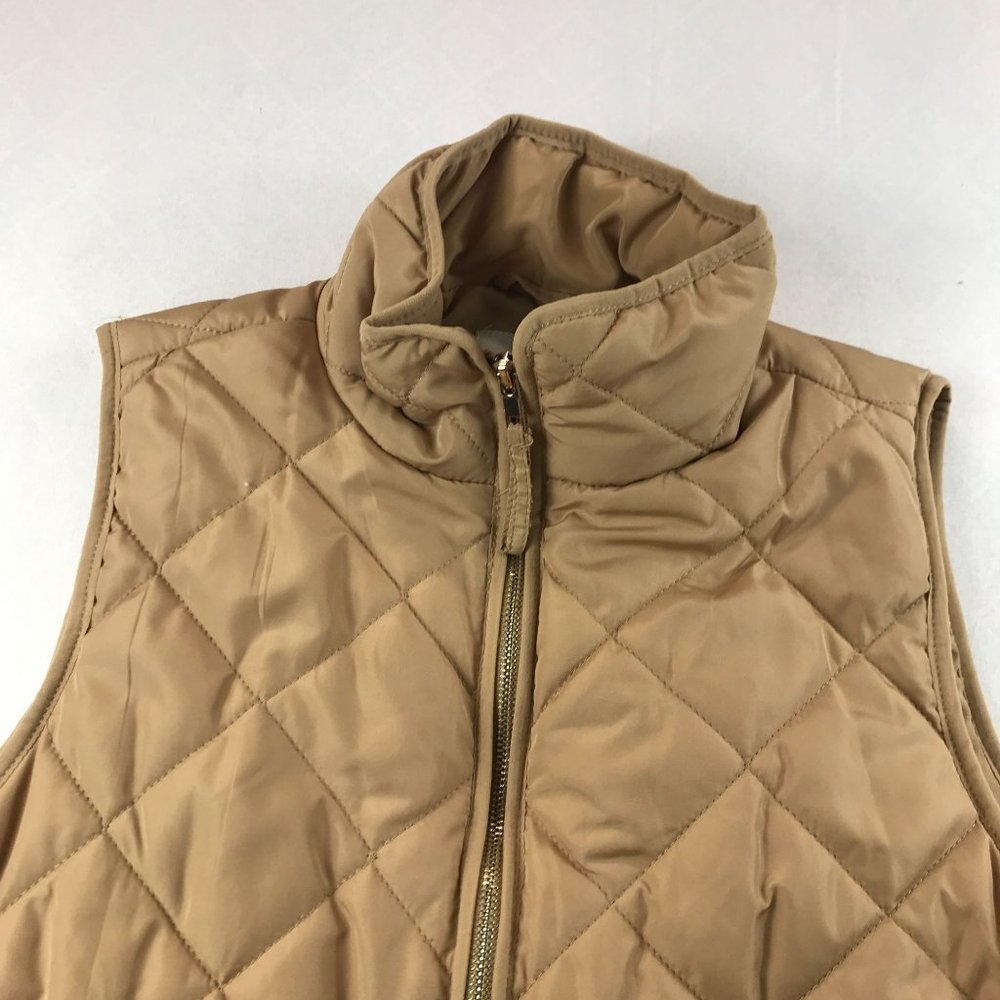 Thread & Supply Tan Quilted Vest - Picture 3 of 7